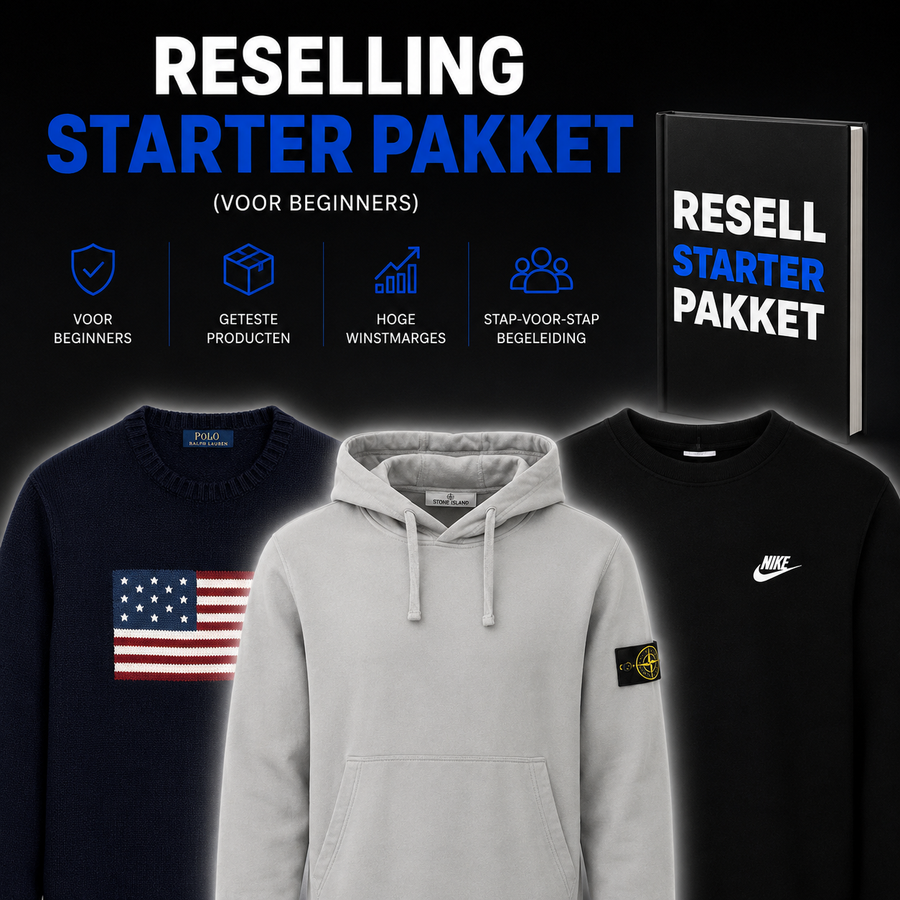 RESELLING STARTER PAKKET (VOOR BEGINNERS)
